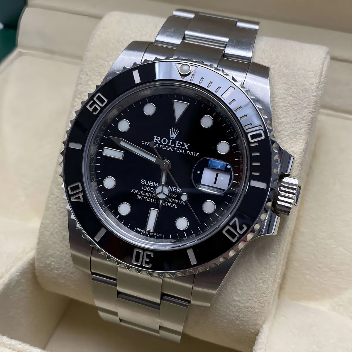 KIT PERFUMES 1.1 (X3 ACQUA DI GIO 100 ML + BLEU CHANEL 100 ML + SAUVAGE 100ML) + RELOJ ROLEX SUBMARINER PLATA NEGRO